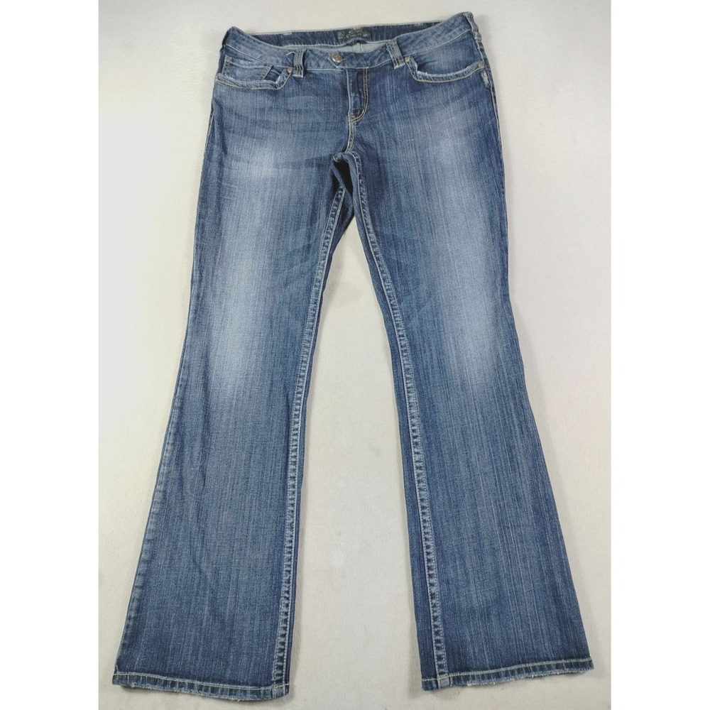 Silver Jeans Co Tuesday‎ Jeans Womens 28 Blue Bootcut Denim Westerncore Cowgirl